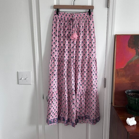 Mary Marshmallow Pants - NWT Mary Marshmallow Printed Flowy Wide Leg Pant